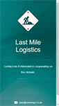 Mobile Screenshot of lastmilelogistics.com
